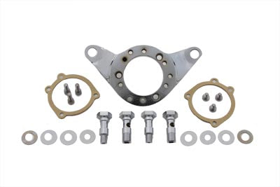 Wyatt Gatling Air Cleaner Bracket Kit Chrome Billet - 34-1519