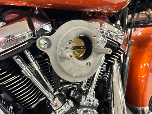 V-Twin 160mm Teardrop Air Cleaner Backing Plate - 34-1547