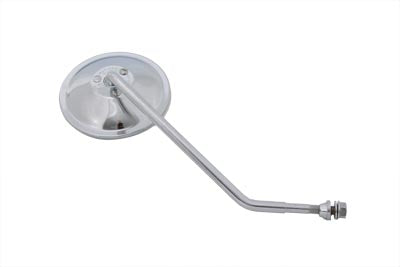 Wyatt Gatling Round Mirror Chrome with Round Stem - 34-1567