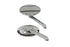 Wyatt Gatling Oval Mirror Set Chrome - 34-1575