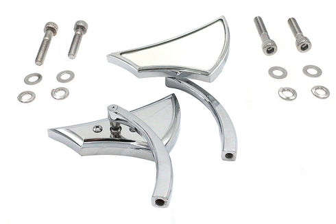 Wyatt Gatling Axe Style Mirror Set - 34-1581