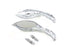 Wyatt Gatling Flame Mirror Set Chrome - 34-1588
