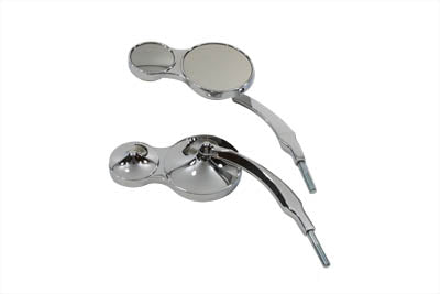 Wyatt Gatling Split Vision Round Mirror Set - 34-1592