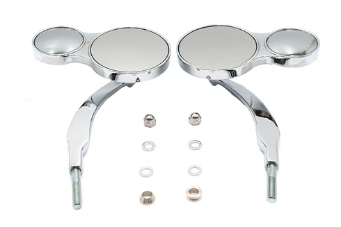 Wyatt Gatling Split Vision Round Mirror Set - 34-1592