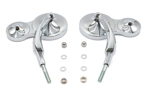 Wyatt Gatling Split Vision Round Mirror Set - 34-1592