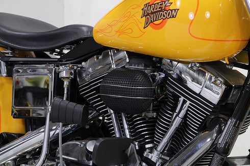 V-Twin Black Wyatt Gatling Air Cleaner Assembly - 34-1602