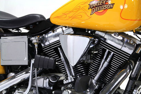 V-Twin Billet Wyatt Gatling Air Cleaner Assembly - 34-1604