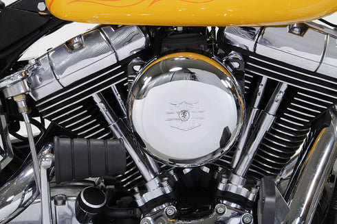V-Twin Chrome Wyatt Gatling Air Cleaner Assembly - 34-1605