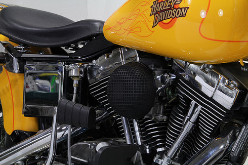 V-Twin Black Wyatt Gatling Air Cleaner Assembly - 34-1607