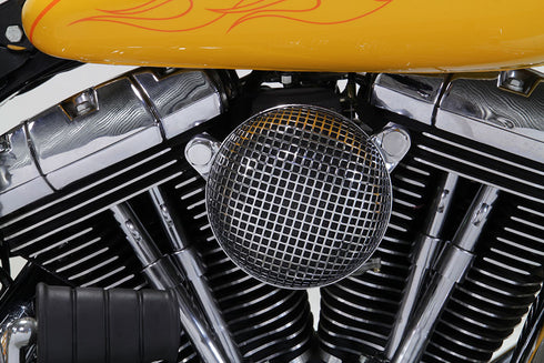 V-Twin Chrome Wyatt Gatling Air Cleaner Assembly - 34-1608