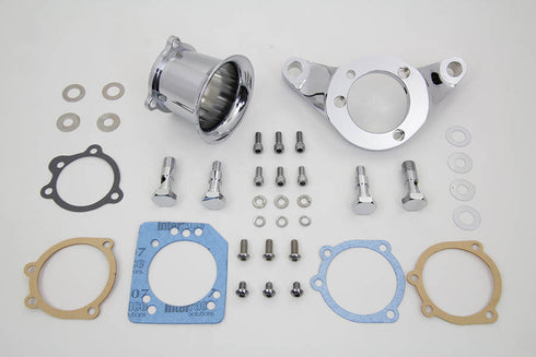 V-Twin Chrome Wyatt Gatling Velocity Stack Assembly - 34-1609