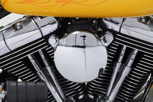 V-Twin Chrome Wyatt Gatling Air Cleaner Assembly - 34-1612