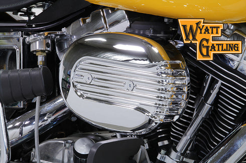 V-Twin Chrome Wyatt Gatling Air Cleaner Assembly - 34-1613