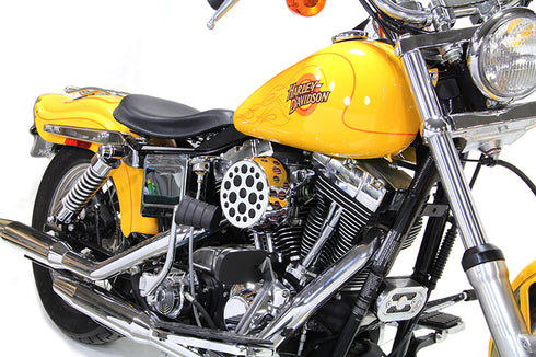 V-Twin Chrome Wyatt Gatling Air Cleaner Assembly - 34-1618