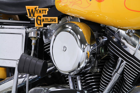 V-Twin Chrome Wyatt Gatling Air Cleaner Assembly - 34-1626