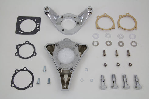 V-Twin Chrome Wyatt Gatling Air Cleaner Assembly - 34-1630