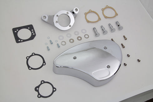 V-Twin Chrome Wyatt Gatling Air Cleaner Assembly - 34-1635