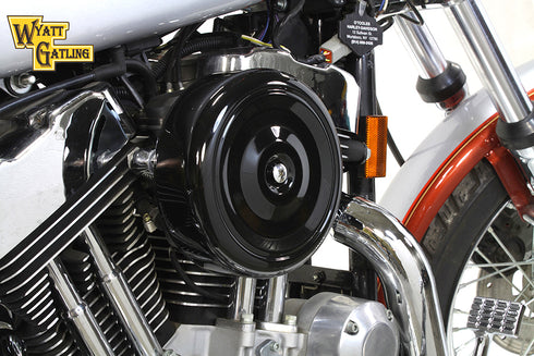 V-Twin Black Wyatt Gatling Air Cleaner Assembly - 34-1681