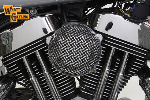 V-Twin Chrome Wyatt Gatling Air Cleaner Assembly - 34-1688