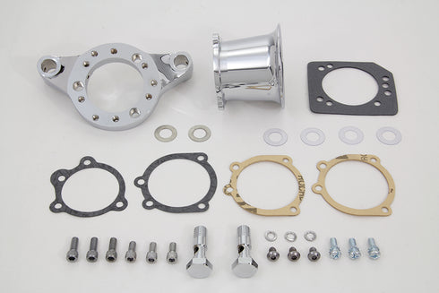 V-Twin Chrome Wyatt Gatling Velocity Stack Assembly - 34-1689