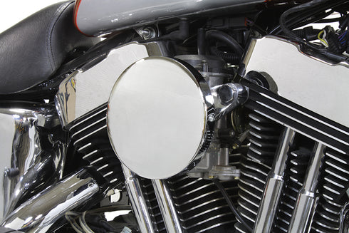 V-Twin Chrome Wyatt Gatling Air Cleaner Assembly - 34-1692