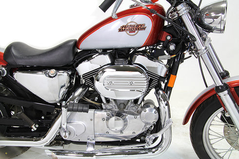 V-Twin Chrome Wyatt Gatling Air Cleaner Assembly - 34-1693