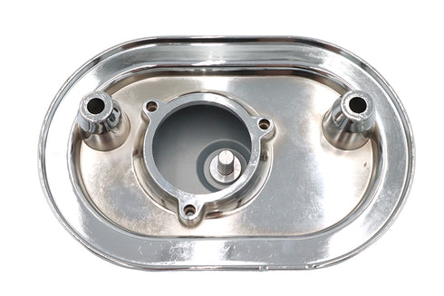 V-Twin M8 Oval Air Cleaner Cover Chrome - 34-1714