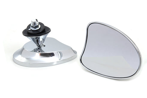 Wyatt Gatling Mini Fairing Mirror Set Chrome - 34-1736