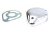 V-Twin 5 inch Teardrop Linkert Cover Kit Chrome - 34-1762