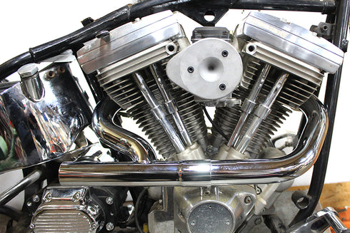 V-Twin Teardrop Cast Carburetor Cover 3 Hole - 34-1763