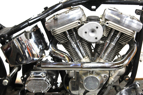 V-Twin Teardrop Cast Carburetor Cover 3 Hole - 34-1763