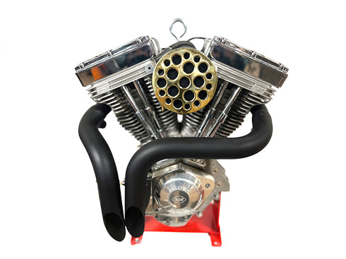 Wyatt Gatling Wyatt Gatling Brass Drilled CV Air Cleaner - 34-1784