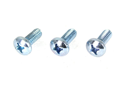 V-Twin Panhead Phillips Screw Set Zinc Plated - 34-1804