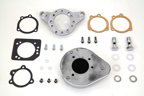 V-Twin Chrome Wyatt Gatling Air Cleaner Assembly - 34-1851