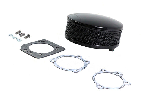 Wyatt Gatling Wyatt Gatling Round Air Cleaner Black - 34-1867