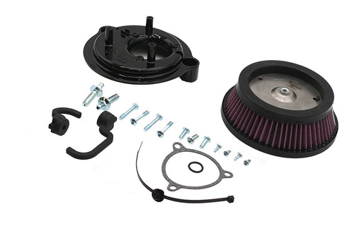 V-Twin Performance Round High Flow Air Cleaner Kit - 34-1870