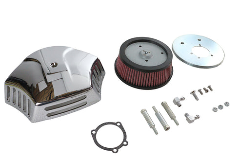 Wyatt Gatling V-Force Air Cleaner Kit Chrome Billet - 34-1882