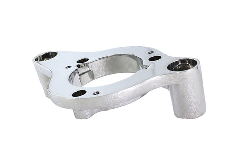 V-Twin Heavy Breather Air Cleaner Mount Bracket Chrome - 34-2131
