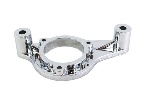 V-Twin Heavy Breather Air Cleaner Mount Bracket Chrome - 34-2131