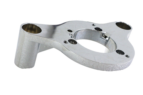 V-Twin Heavy Breather Air Cleaner Mount Bracket Chrome - 34-2133