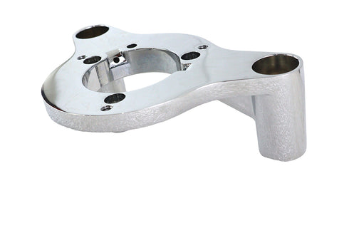 V-Twin Heavy Breather Air Cleaner Mount Bracket Chrome - 34-2133