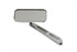Wyatt Gatling Rectangular Mirror Chrome with Billet Stem - 34-6023