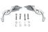 Wyatt Gatling Lucifer Mirror Set Billet with Scroll Stem - 34-8001