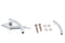 Wyatt Gatling Zoid Mirror with Billet Curved Stem - 34-8005