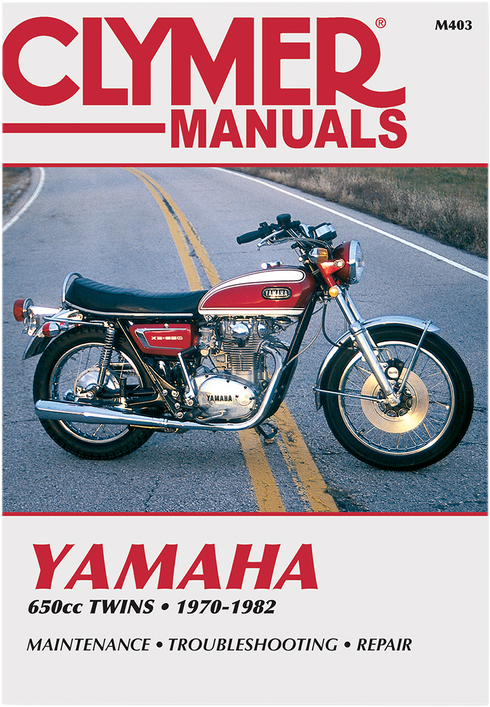 CLYMER Manual - Yamaha - 650 Twins CM403