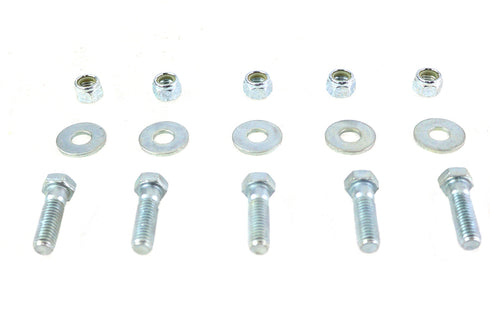 Colony Zinc Plated Rear Sprocket Hardware Kit - 3411-15