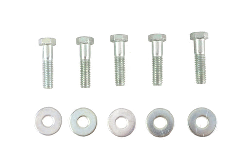 Colony Zinc Plated Rear Sprocket Hardware Kit - 3412-10