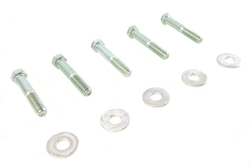 Colony Zinc Plated Rear Sprocket Hardware Kit - 3414-10