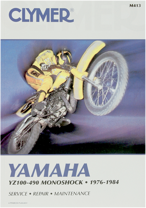 CLYMER Manual - Yamaha - YZ100-490 Monoshock CM413