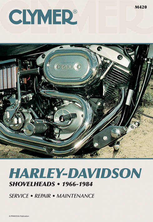 CLYMER Manual - Harley-Davidson - Shovelheads CM420